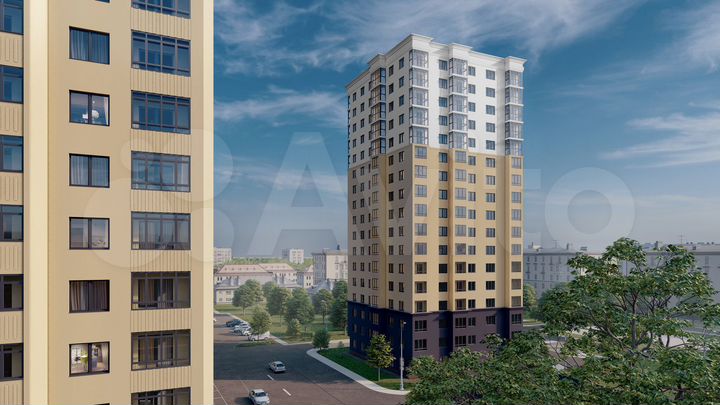 Квартира-студия, 25,5 м², 13/17 эт.