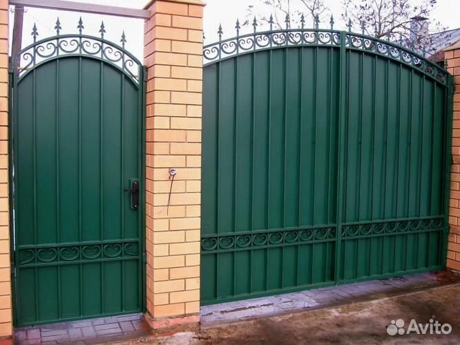 Кованые ворота