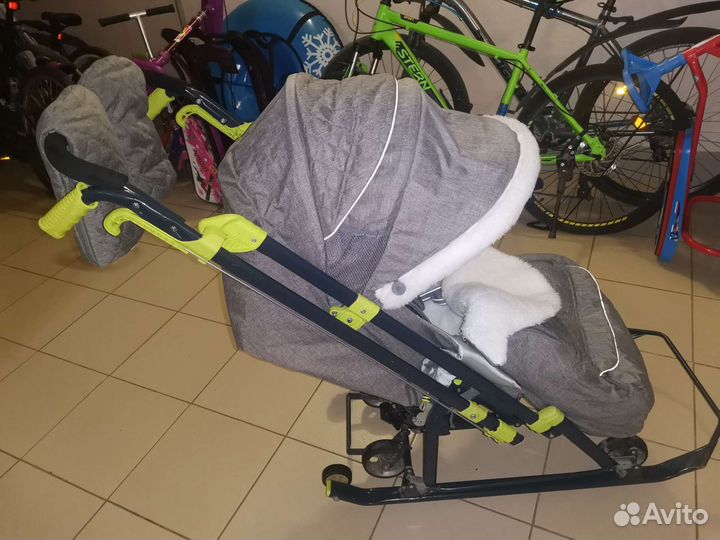Санки коляска ника 7