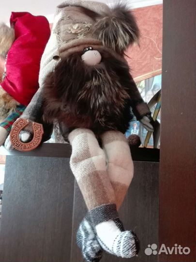 Добрый гном на счастье ручной работы