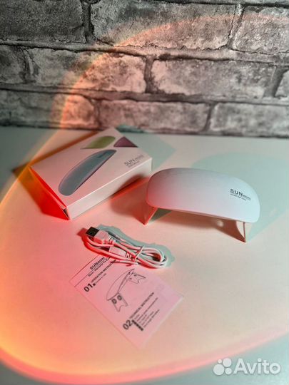 Лампа для ногтей sun mini