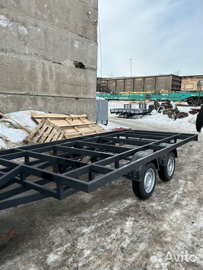Прицеп платформа 2осный