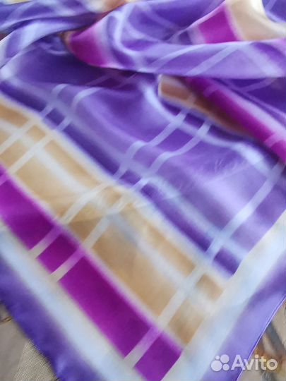 Тонкий нежный винтажный платок италия