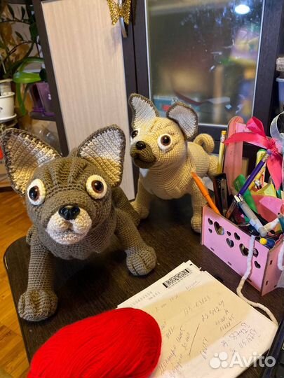 Вязанные игрушки ручной работы