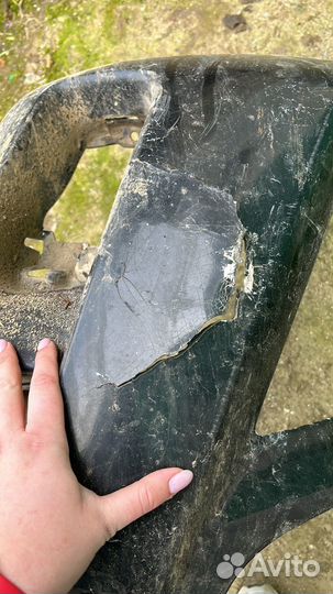 Бампер передний honda accord 7