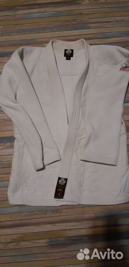 Дзюдога (куртка) от кимоно на рост 150 см