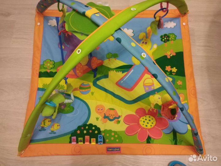Развивающий коврик tiny love солнечная полянка