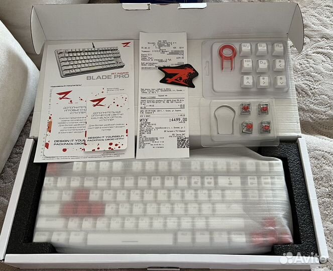 Игровая клавиатура zet gaming blade pro optical