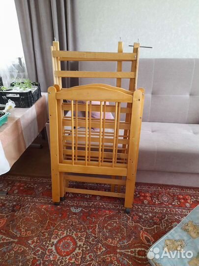 Детская кроватка+матрас