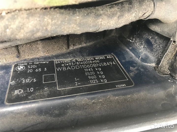 Разбор на запчасти BMW 5 E39 1995-2003