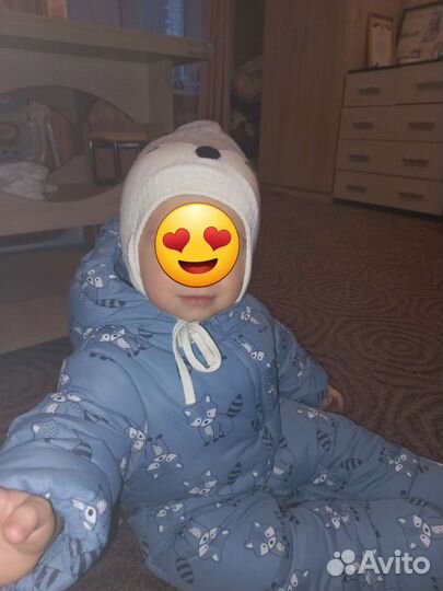 Детский зимний комбинезон