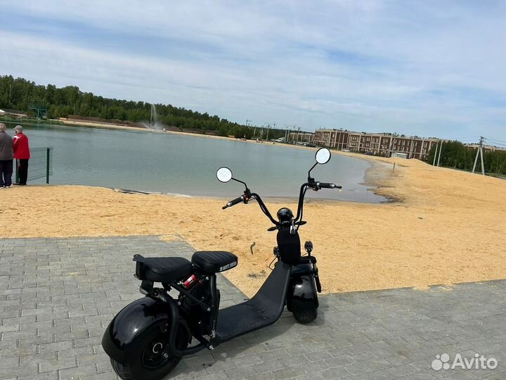 Электро скутер City Coco White Siberia