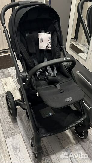 Коляска Cybex Balios S Lux 2024, Moon Black