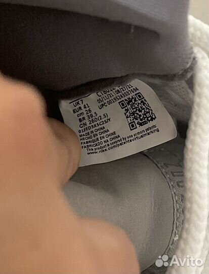 Nike Air Jordan 11 Cool grey оригинал