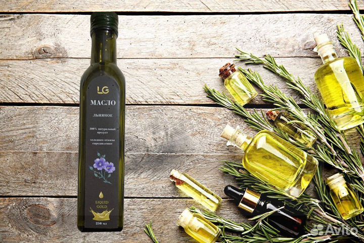 Масло льняное сыродавленное L0204