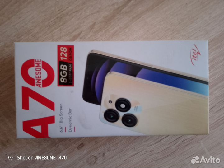 Itel A70, 4/128 ГБ