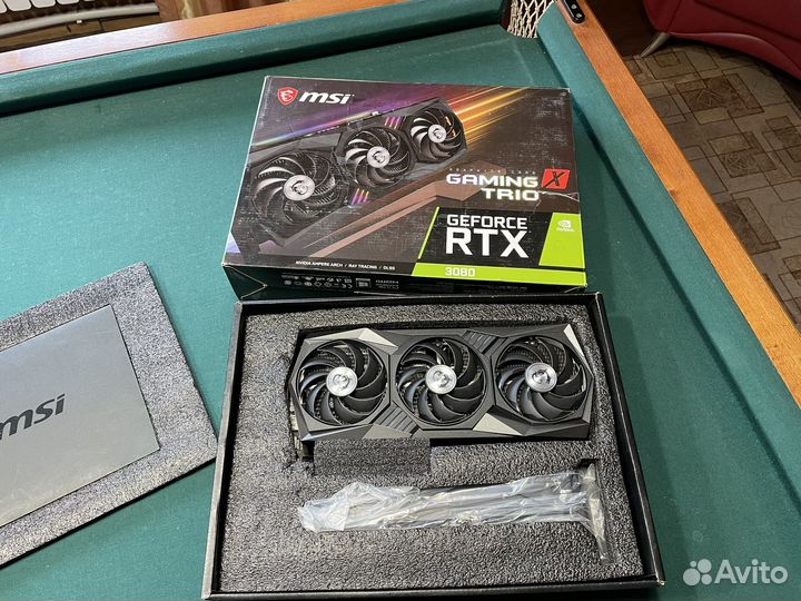 Видеокарта rtx 3080