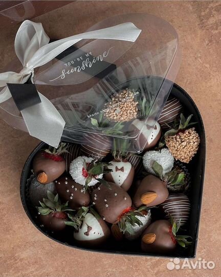 Клубника в шоколаде мужские наборы