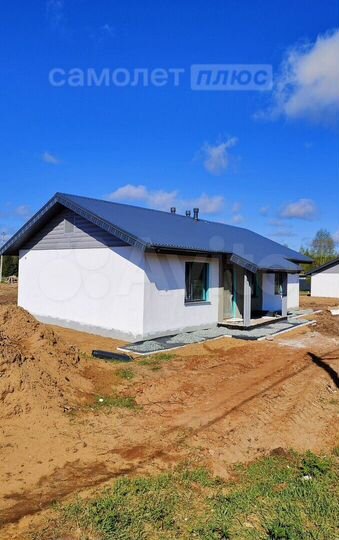 Коттедж 83 м² на участке 8 сот.