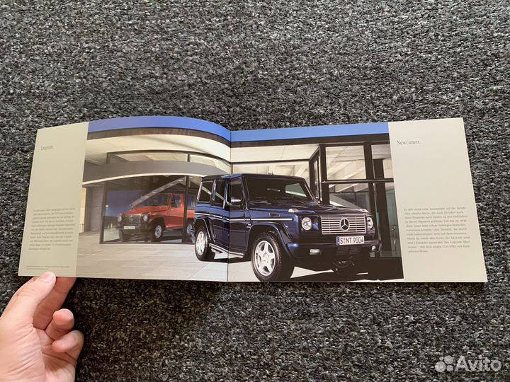 Каталог Mercedes G55 AMG W463