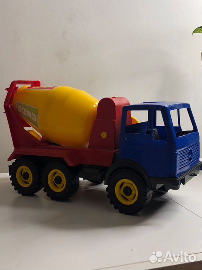 Грузовик бетономешалка полесье