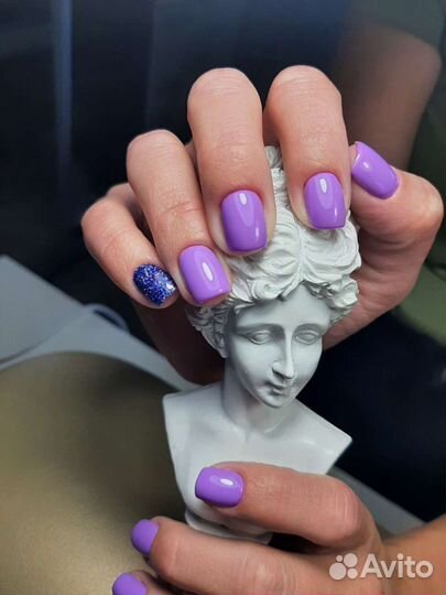 Маникюр с покрытием гель-лаком
