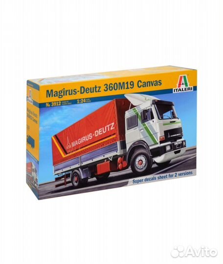 Italeri 1/24 сборная модель Magirus Deutz 3912