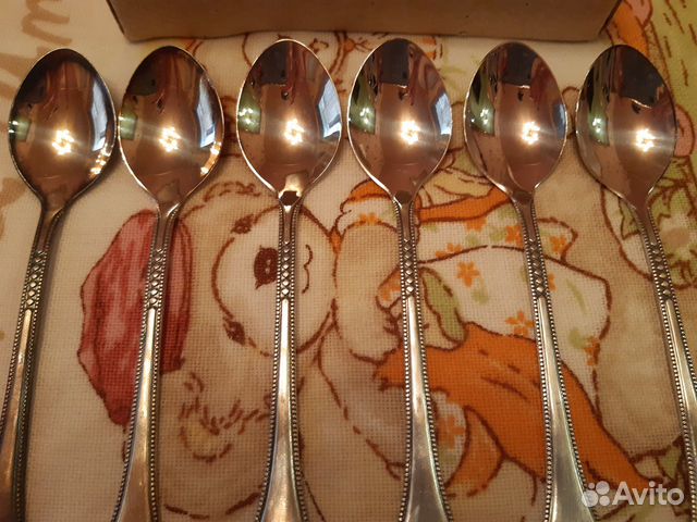 Ложки кофейные мнц серебрение Таллин СССР