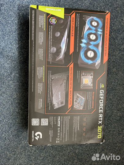 Видеокарта RTX 3070