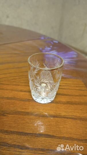 Хрустальные рюмки