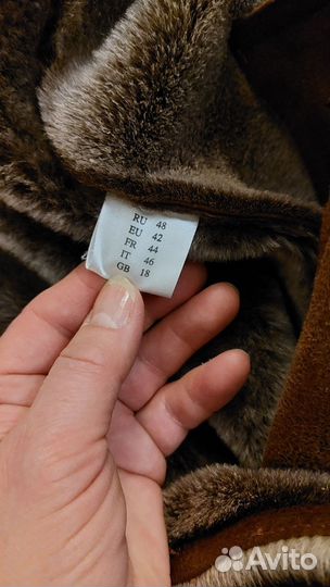 Дубленка натуральная женская 48 50 новая