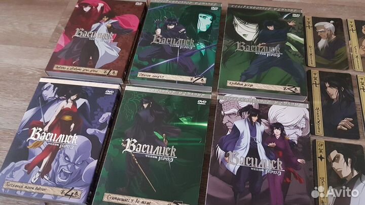 Аниме «Василиск: Манускрипт ниндзя Кога» (6xDVD)