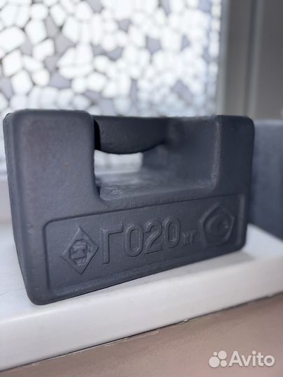 Гири калибровочные 20 кг