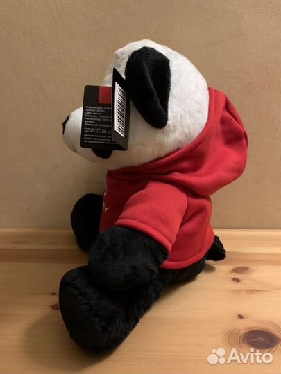 Панда в худи, chery, 25 см