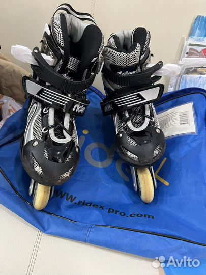 Роликовые коньки детские раздвижные 30-33 размер