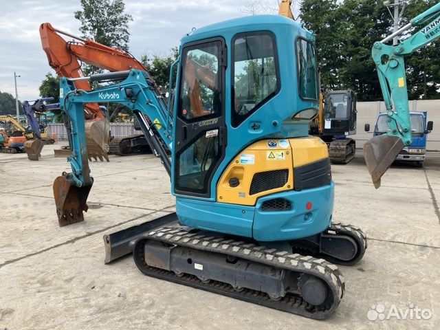 Мини-экскаватор Kubota U30-5, 2015