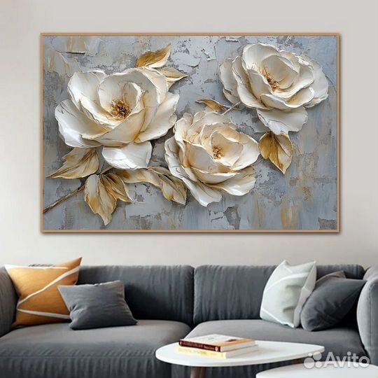 Интерьерная картина маслом аромат любви Подборка