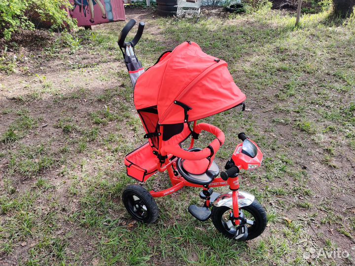 Велосипед - коляска трехколесный прогулочный