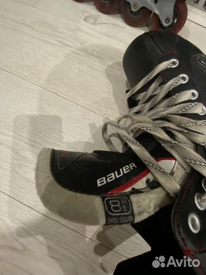 Хоккейные ролики bauer x400R