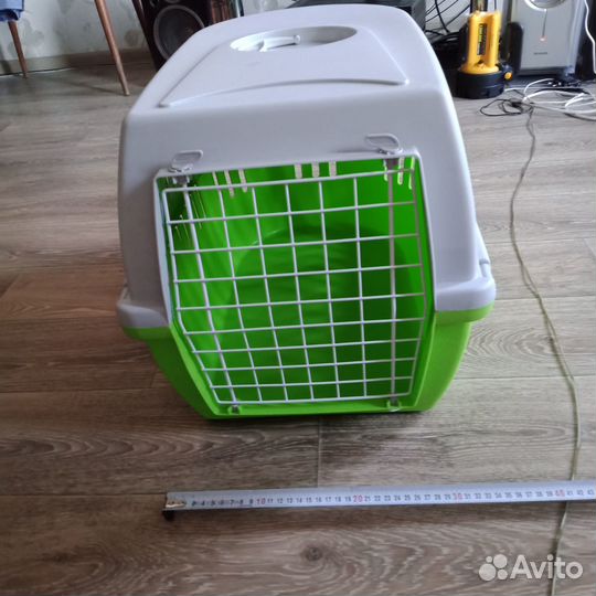 Переноска для кошек пластиковая