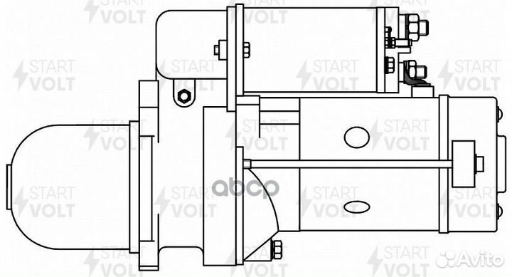 Стартер LSt 0725 startvolt