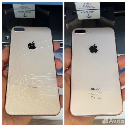 Ремонт Замена задней крышки/стекла на iPhone