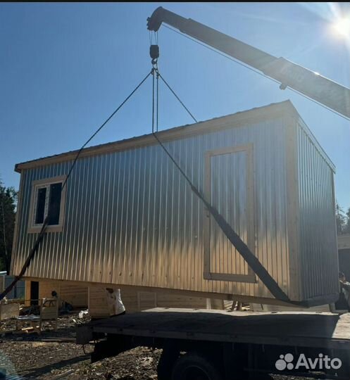 Бытовка дачная утепленная хозблок