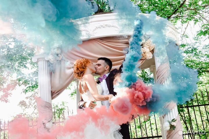 Цветной дым