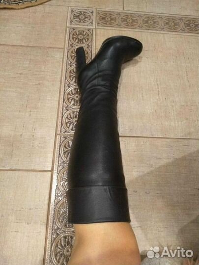 Сапоги ботфорты