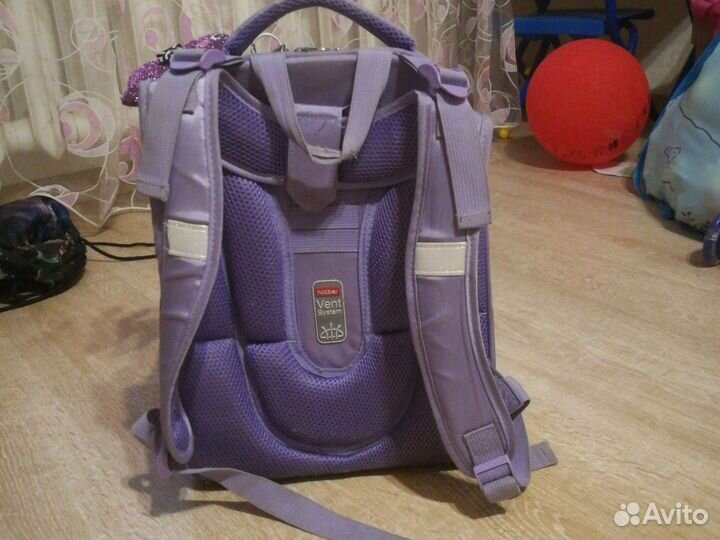 Рюкзак каркасный школьный для девочки