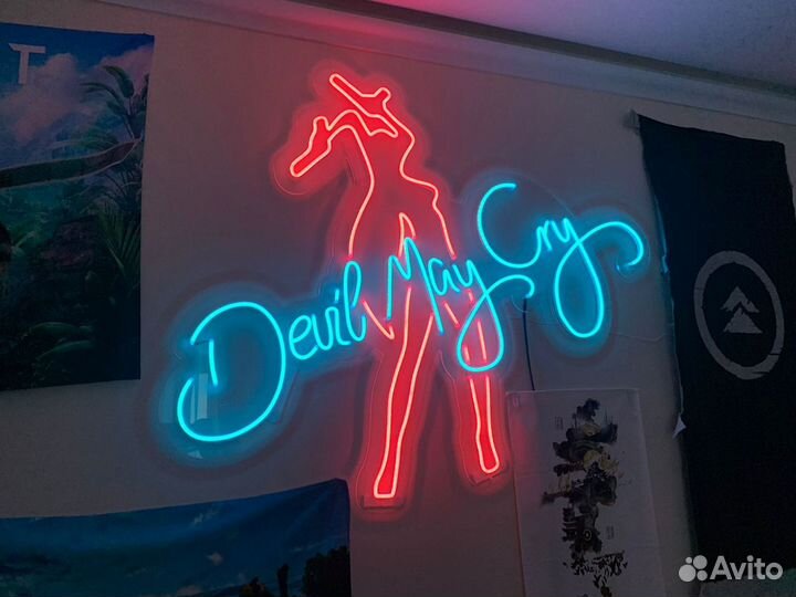 Неоновые вывески Flix-neon