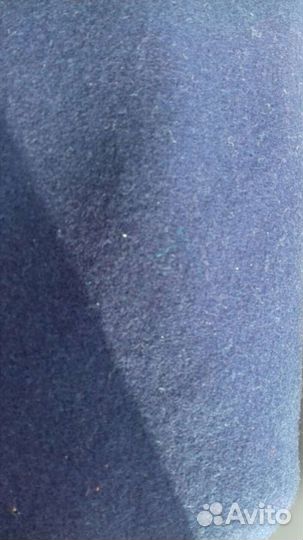 Ткань драп синий СССР