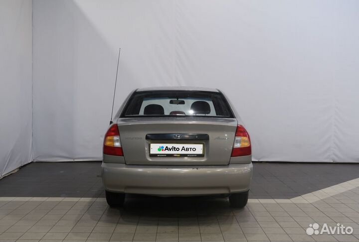 Hyundai Accent 1.6 AT, 2008, 188 430 км