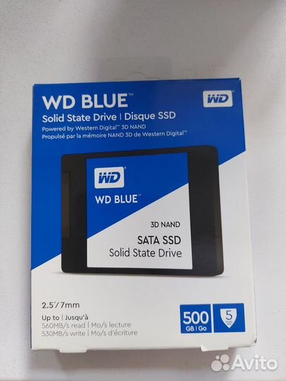 SSD wd blue 500gb